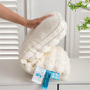 Axyaa Bread Neck Pillow with Good Rebound Polyester Filling for Cervical Massage