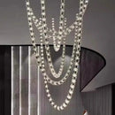 Axyaa Nordic Smart LED Ceiling Light for Home Decoration, Dimmable Bedroom Salon Lamparas