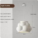 Axyaa LED Chandelier for Dining Room, Bedroom, or Living Room - Japanese Style Indoor Lighting Decor