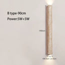 Axyaa Yellow Travertine Cave Stone Wall Light - Retro Staircase Bedroom Lamp