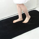 Axyaa Plush Bathroom Rug: Absorbent, Quick Dry, Non-Slip Floor Mat