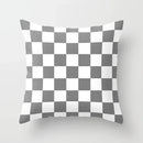Axyaa Geometric Grey Pillowcase Set