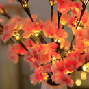 Peach Blossom Branch Light by Axyaa: Indoor Outdoor Fairy Lights for Christmas