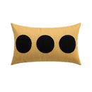 Axyaa Tufted Sun Circle Cushion Cover for Home Decor Living Room Bedroom
