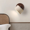 Axyaa Vintage Yellow Stone Wall Light: Mid Ancient Style for Bedroom and Living Room