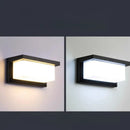 Axyaa LED Motion Sensor Outdoor Wall Lamp - Modern Garden Decoration