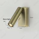 Axyaa Rotating 3W Warm Light Spot Light for Bedroom and Hotel Decor