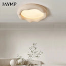 Axyaa Nordic Wabi Sabi LED Ceiling Light - Circular Japanese Design for Home and Restaurant