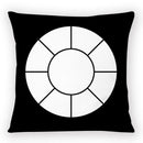 Axyaa Plaid Cat Paw Pillowcase Set