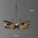 Axyaa Modern LED Pendant Chandeliers for Living and Dining Room Lighting