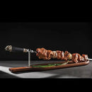 Axya BBQ Set: Spanish Kebab & Western Food Skewers on Hotel Wooden Tableware