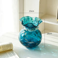 Axyaa Glass Vase Lucky Bag: Artistic Hydroponic Flower Arrangement & Ornament