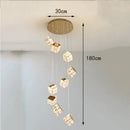 Axyaa Nordic Chandeliers Dining Room Pendant Lights Ceiling Fixture Indoor Lighting