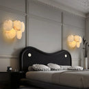Axyaa All Copper Marble Wall Lamp for Living Room, Bedroom, Stairwell - Alabaster Lighting