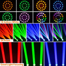 Axyaa 250W LED Beam Moving Head Light Rainbow Effect for DJ Disco Party