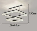 Axyaa Modern LED Chandeliers for Living Room Indoor Lighting