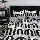Axyaa Solid Color Bedding Set: Soft Twin Full Queen Size Bed Linens