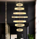 Axyaa Modern Indoor Pendant Chandelier Ceiling Light for Dining and Living Room