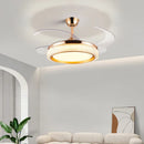 Axyaa Integrated Pendant Light Ceiling Fan for Household Living Room, Bedroom