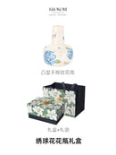 Axyaa Ceramic Water Bottle Vase: High Appearance Level Home Decoration