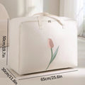 Axyaa Duvet Blanket Storage Bag Organizer Closet Travel Moving Zipper Bag