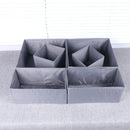 Axyaa Underwear Drawer Organizer Wardrobe Storage Box for Clothes, Bras, Socks