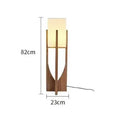 Axyaa Nordic Wooden Floor Lamp for Living Room Bedroom Solid Designers Floor Lamps