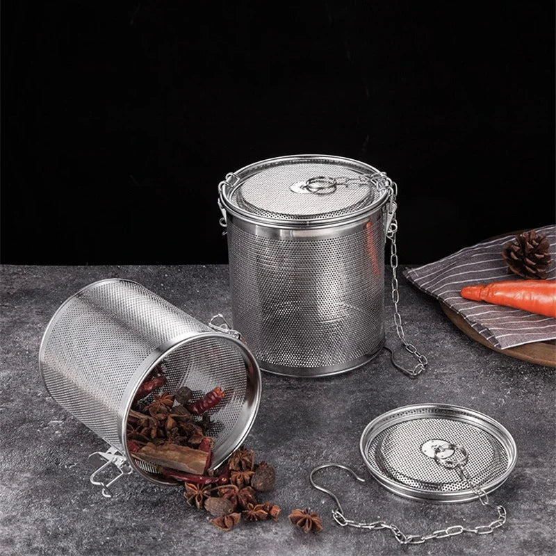 Axya Stainless Steel Seasoning Bag Colander Strainer for Hot Pot Slag Separation