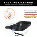 Axyaa Rear Bumper Reflector Lights for Lexus RX Dynamic Turn Signal Brake