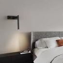 Axyaa Minimalist Copper Wall Lamp for Reading with Modern Design