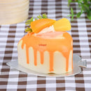 Axya Mousse Mat Bottom Cake Boards Set for Elegant Christmas Dessert Tray