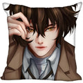 Axyaa Dazai Bungou Stray Dogs Pillow Case 40X40, 45X45cm