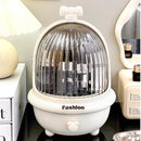 Axyaa 360° Rotate Makeup Organizer Large Cosmetic Storage Box Vanity Organizer