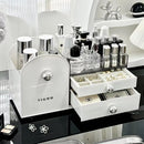 Axyaa Vanity Makeup Organizer Box for Cosmetics Display and Jewelry Storage