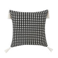 Axyaa Boho Jacquard Tassels Decorative Cushion Cover for Home Decor