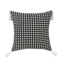Axyaa Boho Jacquard Tassels Decorative Cushion Cover for Home Decor