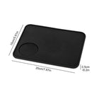 Axyaa Silicone Coffee Tamper Mat for Espresso Tamping Corners