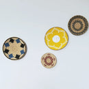 Nordic Rattan Grass Weaving Wall Decor Set for Axyaa Home Décor