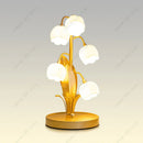 Axyaa LED Flower Table Lamp: Decorative Desk Light, 3 Colors, Landscape Lighting