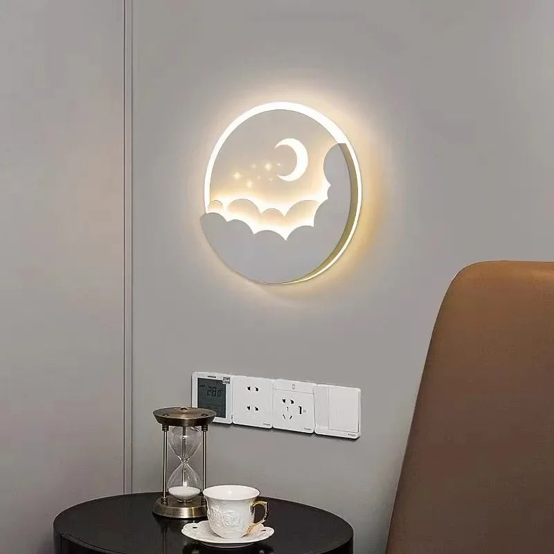 Axya LED Wall Sconce: Modern Living Room Bedroom Lighting Fixture