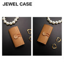 Axyaa Jewelry Roll Organizer: PU Leather Travel Storage Bag with Multi-functional Compartments