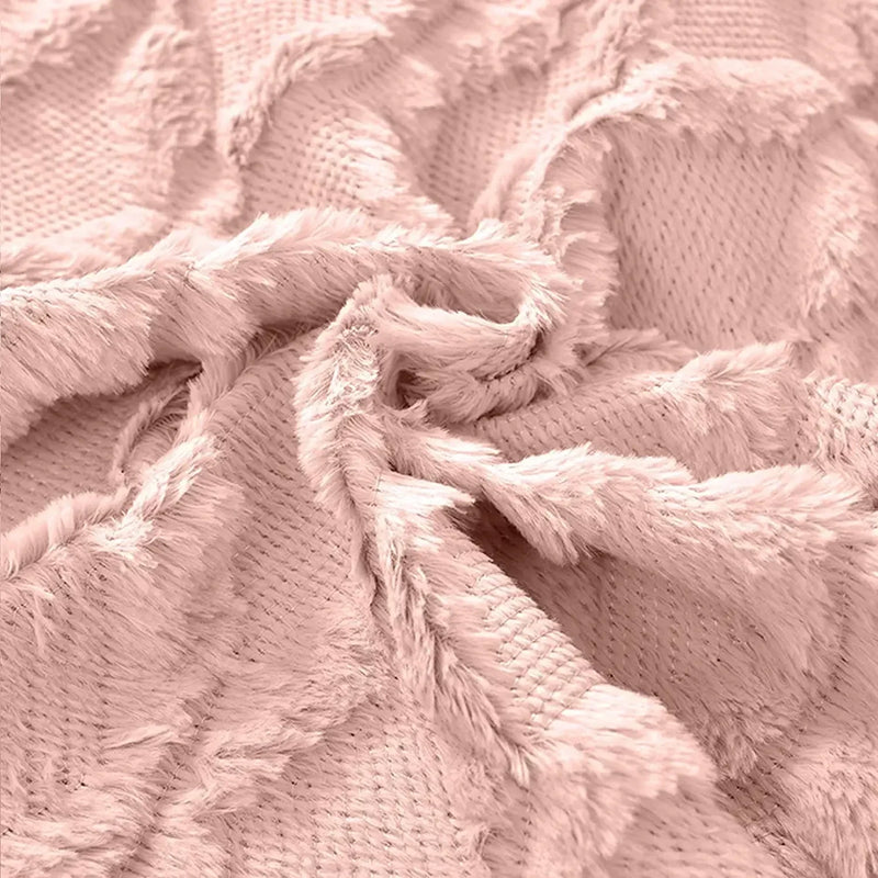 Pink Nordic Throw Pillow Cover for Living Room Sofa - Axyaa