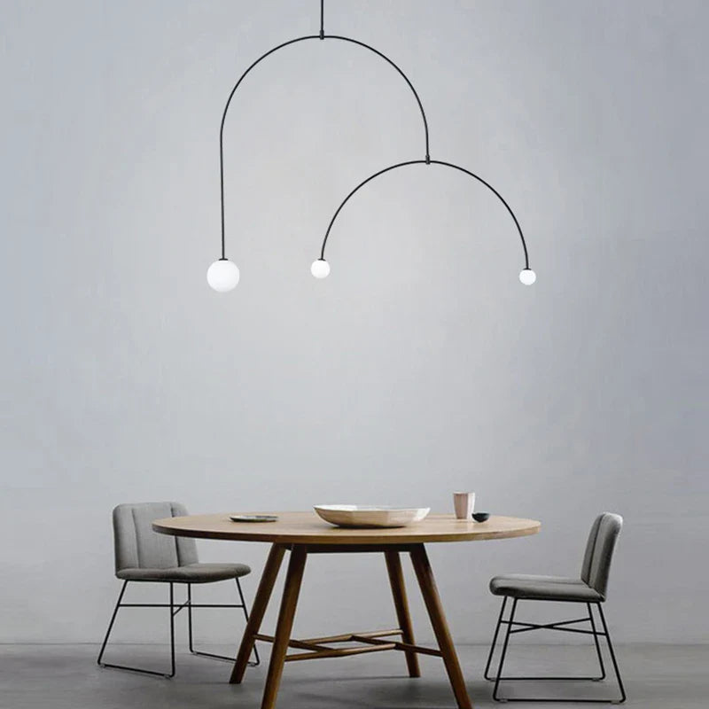 Axya Minimalist Nordic LED Pendant Lamp for Bedroom, Bar, and Home Decor