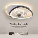 Modern LED Ceiling Lamp with Remote Control by Axyaa for Children's Bedroom, Living Room