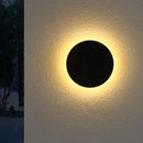 Axyaa Modern Round LED Wall Lamp Outdoor Waterproof Wall Sconce AC90-260V