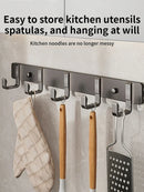 Axyaa Wall Hooks Set for Entryway and Wardrobe - Strong, Convenient Organization Solution