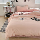 Axyaa Bubble Cotton Bedding Set, AB Side Duvet Cover, Sheet, Pillowcase