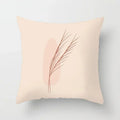 Axyaa Geometric Flower Leaves Cushion Cover - Desert Sunrise Cactus Pillowcase
