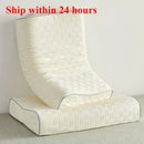 Axyaa Waffle Latex Pillow: Cervical Spine Support for Better Sleep