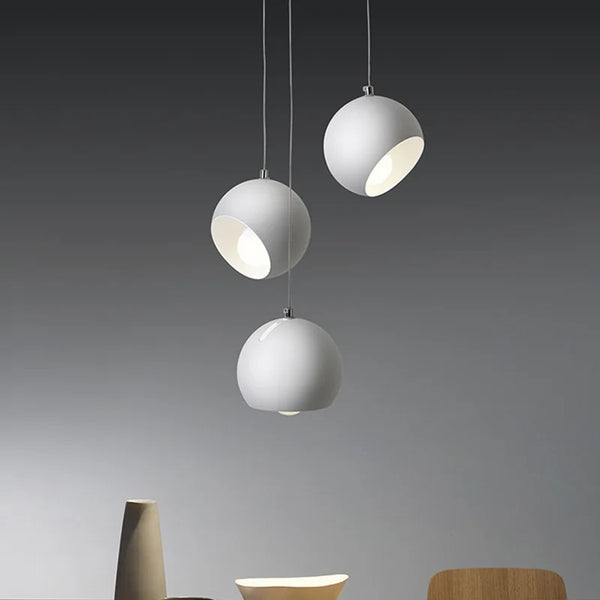 Axyaa Nordic LED Pendant Light: Modern Design Chandeliers for Bedroom, Living Room & Dining Area